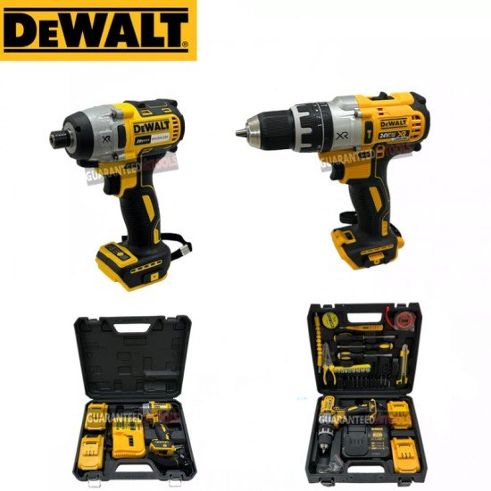  SET BRUSHLESS DEWALT ΔΡΑΠΑΝΟΚΑΤΣΑΒΙΔΟ+ΠΑΛΜΙΚΟ ΚΑΤΣΑΒΙΔΙ DEWALT 18V LI-ION +5ΜΠΑΤΑΡΙΕΣ