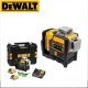 DEWALT ΑΥΤΟΡΥΘΜΟΖΟΜΕΝΟ LASER ΣΤΑΥΡΟΥ-ΓΡΑΜΜΗΣ ΠΡΑΣΙΝΗΣ ΠΡΟΒΟΛΗΣ 3X360