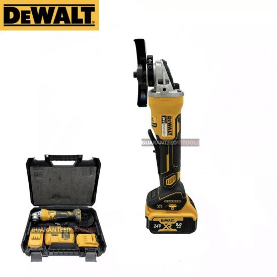 ΓΩΝΙΑΚΟΣ ΤΡΟΧΟΣ DEWALT DCG413 24v MAX* XR 