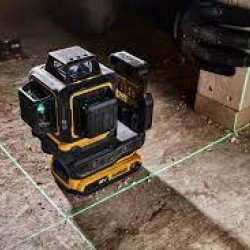 DEWALT ΑΥΤΟΡΥΘΜΟΖΟΜΕΝΟ LASER ΣΤΑΥΡΟΥ-ΓΡΑΜΜΗΣ ΠΡΑΣΙΝΗΣ ΠΡΟΒΟΛΗΣ 3X360